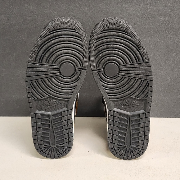 Nike Air Jordan Mid 1 SE Orange Wear Away Black Men AJ1 Casual Shoes DQ8417-071 - Picture 9 of 9